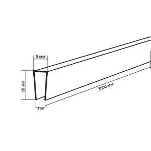 Пластиковая клеммшина П-обр. и "капля"