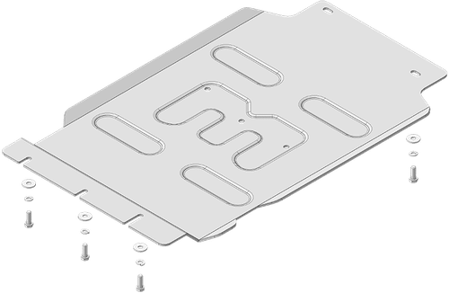 Защита КПП. 5 мм, Алюминий. для Dodge Ram 1500 RHO 2024-н.в., Motodor.32920