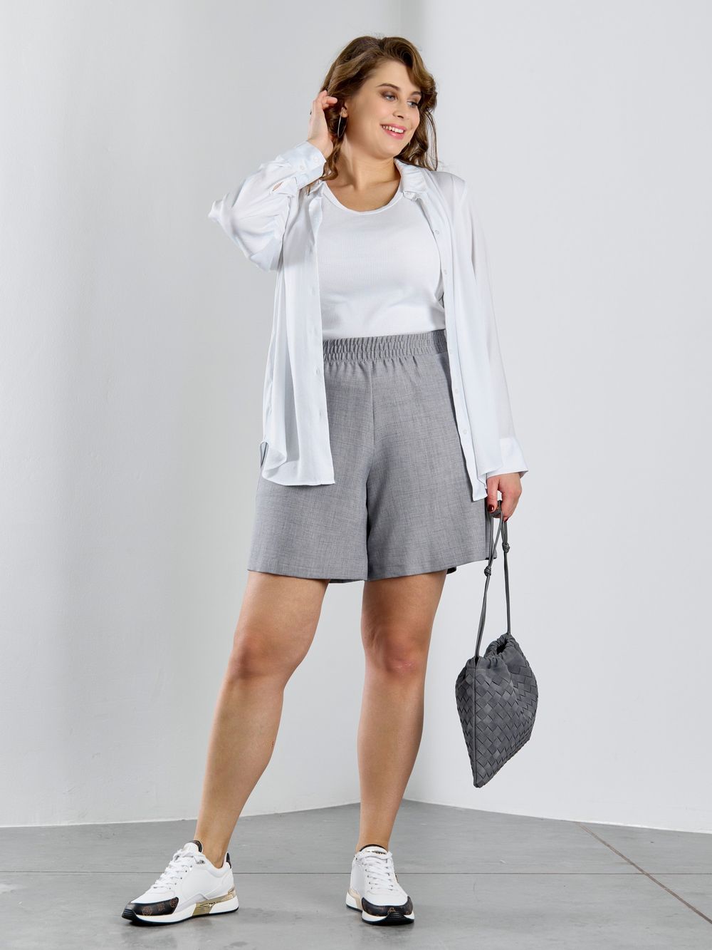 Шорты Женский каприз-4 Виотекс СЕРЫЙ