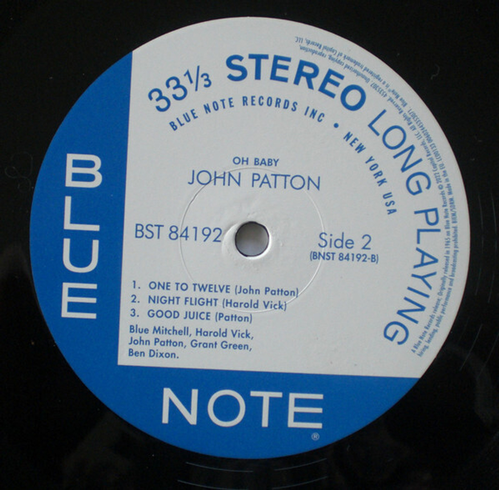 Big John Patton / Oh Baby! (LP)