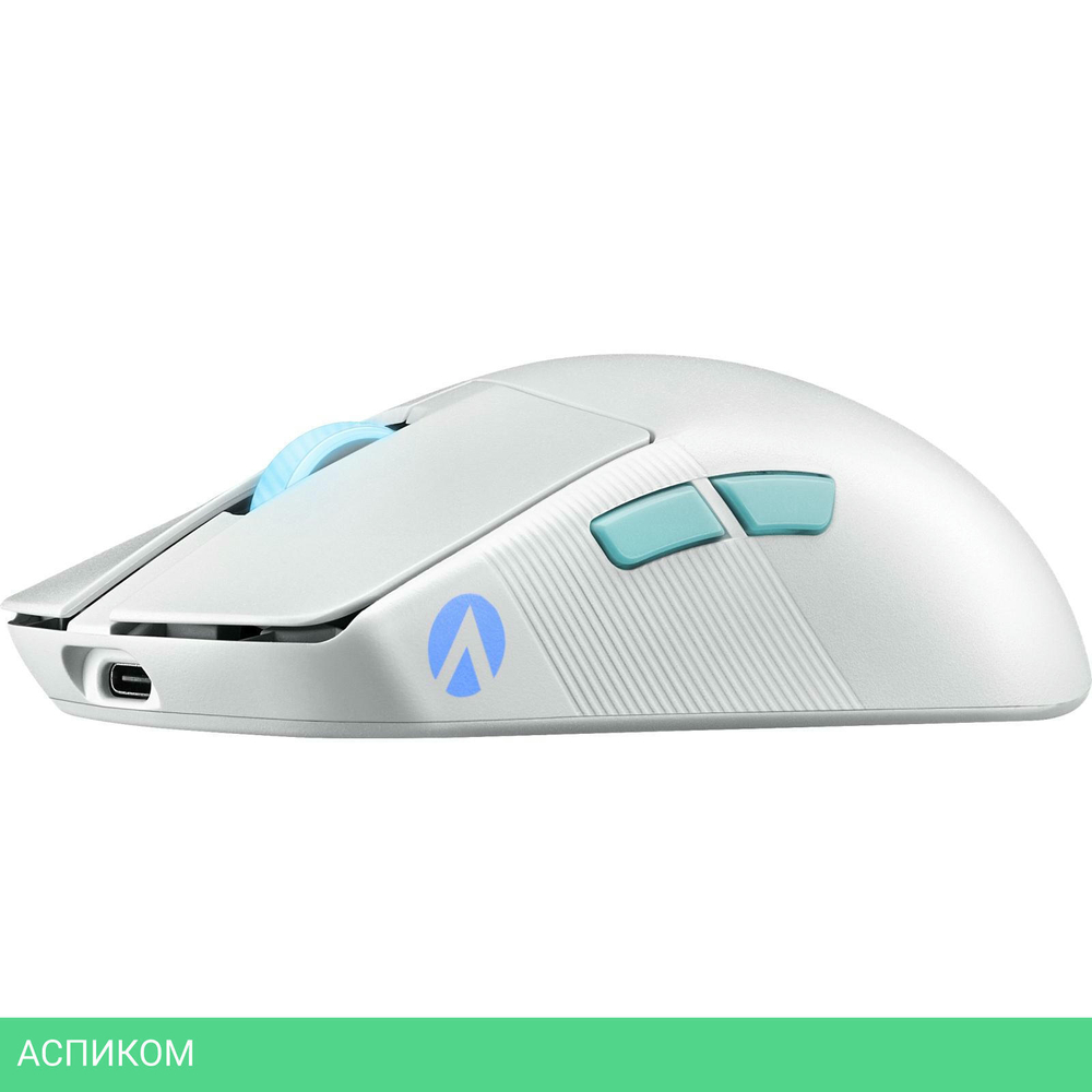 Мышь Asus P713 Rog Harpe Ace Aim Lab Edition White (90MP02W0-BMUA10)