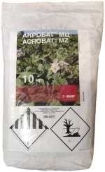 Фунгицид Акробат Мц, ВДГ (600+90 г/кг)