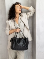 сумка через плечо классическая натуральная кожа