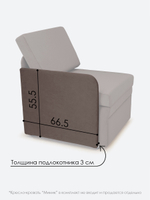 Подлокотник правый для кресла-кровати Миник, 1 шт (под правую руку)