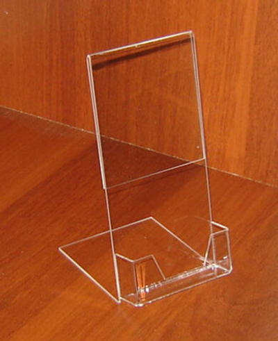 Подставка под евробуклет с визитницей