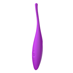 Перезаряжаемый точечный вибромассажер Satisfyer Twirling Joy, фуксия