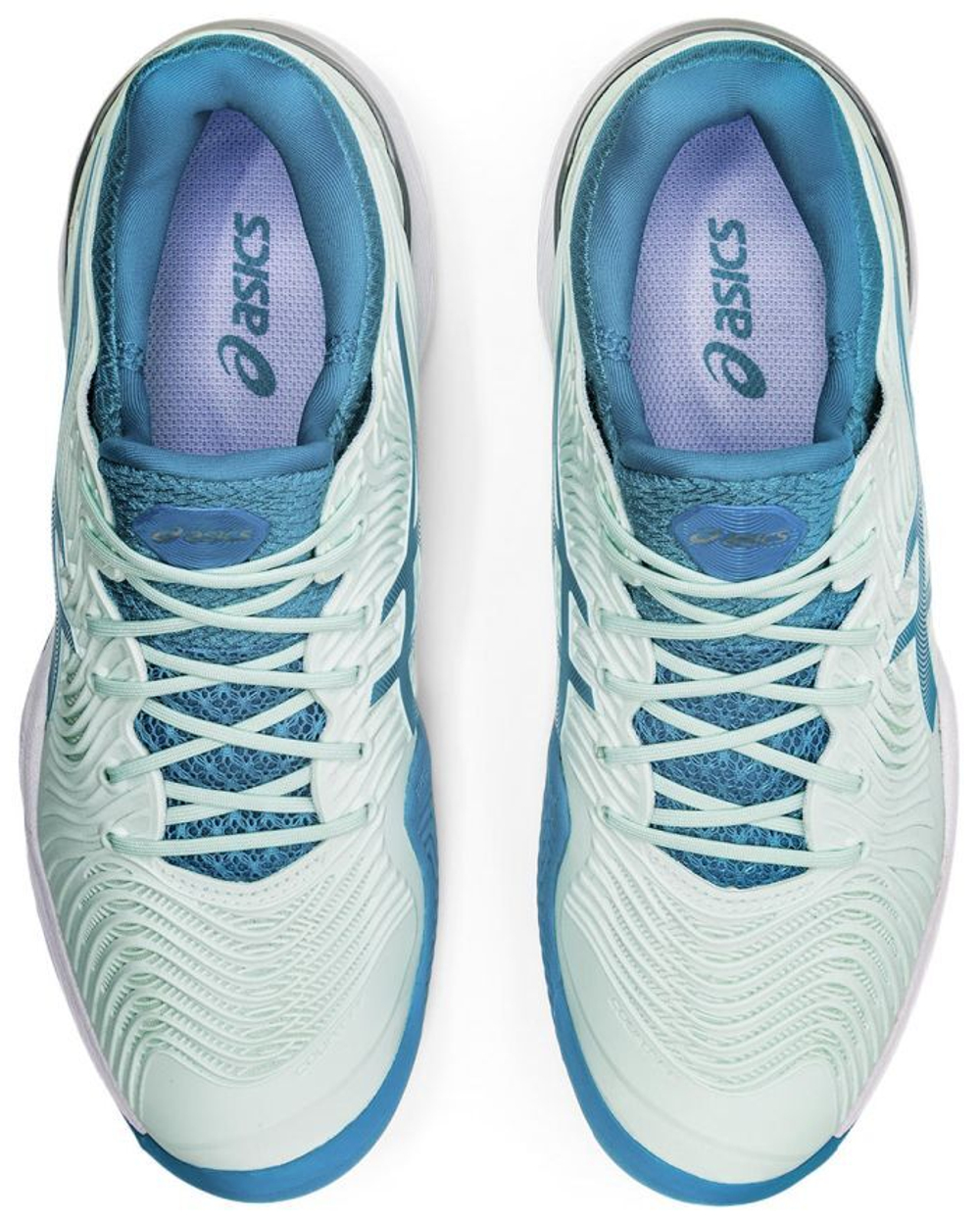Женские Кроссовки теннисные Asics Court FF 2 Clay - bio mint/lagoon