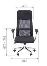 Офисное кресло CHAIRMAN CH621, ткань/сетка