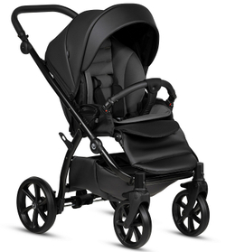 Детская коляска Tutis Uno 5 Plus Leather collection 3 в 1 1402699 Jet Black