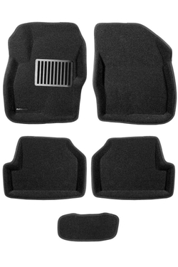 Коврики салона для FORD Focus 2 (2005-2011) Euromat 3D Lux черные. Арт. EM3D-002214
