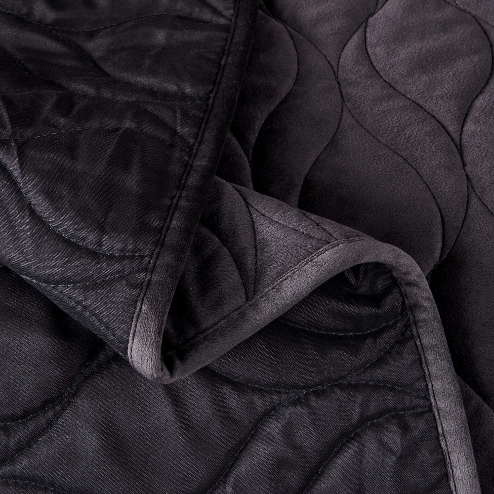 Покрывало 240x260 Sofi De MarkO Нобилис антрацитовое