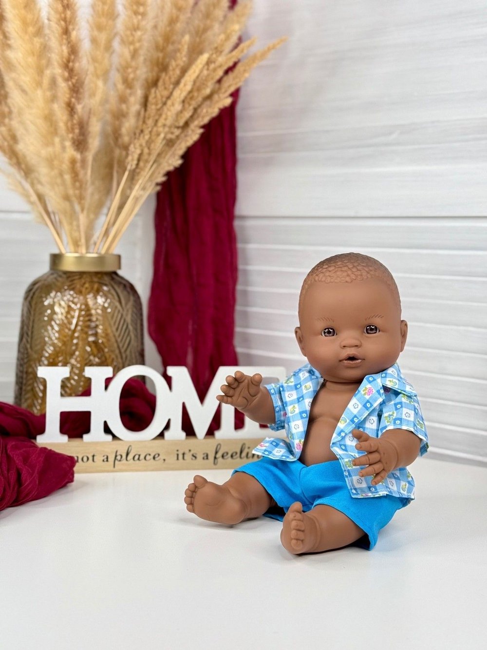 Кукла Manolo Dolls виниловая Obamin 33см (10025)