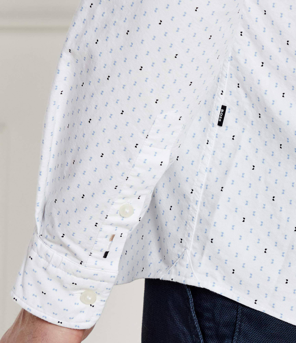 Рубашка C-ROAN-kent-C1-243 BOSS BLACK - белый(50533755)