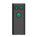 Черная анальная вибровтулка Nexus Beat - 10,8 см.