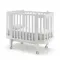 Детская кроватка с продольным маятником Гандылян Молли Белая