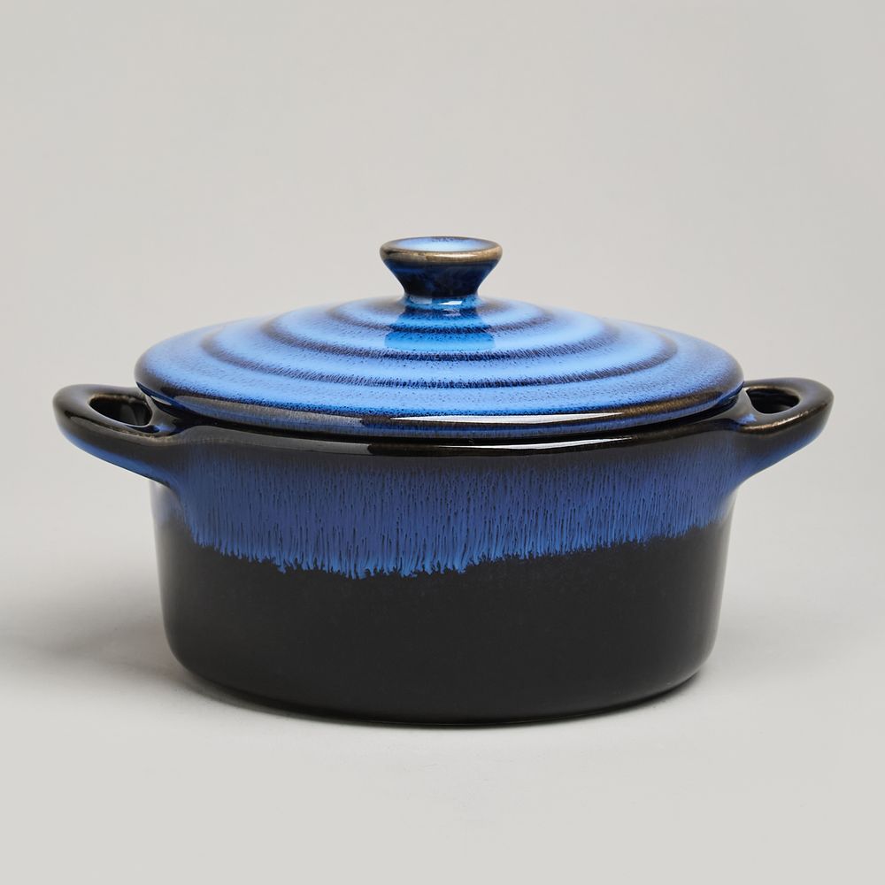 ГОРШОЧЕК ДЛЯ ЗАПЕКАНИЯ REACTIVE BLUE 18,5*14,5*6,5/10СМ 600 МЛ