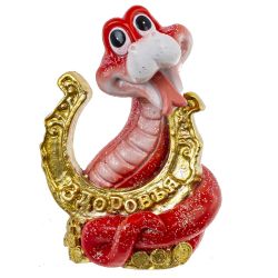 GAEM Фигурка декоративная "Змея", L5,5 W5 H8 см, 4в.