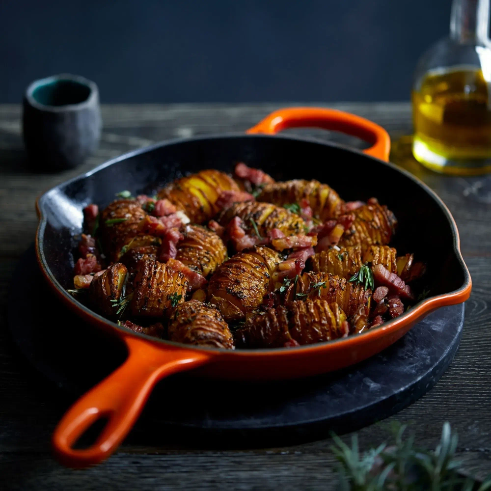 Le Creuset Сковорода чугунная 23см Пламя