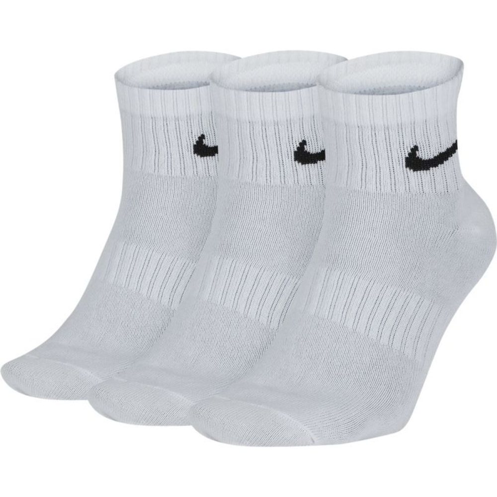 Теннисные носки Nike Everyday Cotton Cushioned Ankle 3P - white/black