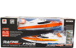 Радиоуправляемый катер FeiLun FT009 Racing Boat 2.4G - FT009-ORANG