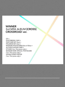 Альбом Winner - Cross 3rd Mini Album 2 Version SET