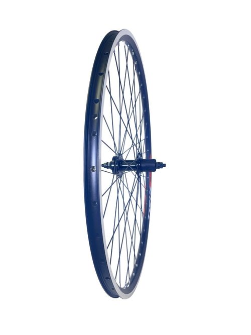 Колесо заднее 28-29" TRIX ал. дв. чер. / Втулка: ал. ДИСК. касс. 8-10 ск. гайки черный 14645