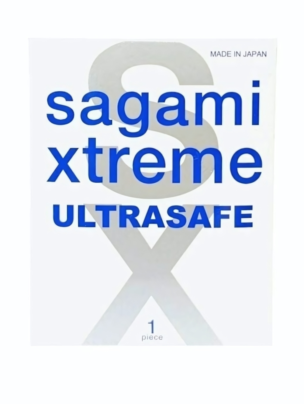 Презерватив Sagami Xtreme Ultrasafe с двойным количеством смазки - 1 шт. (Цвет: прозрачный)