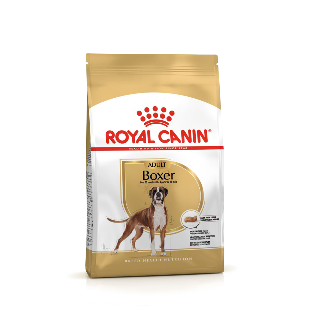 Royal Canin Boxer Adult (БОКСЕР ЭДАЛТ) Корм сухой для взрослых и стареющих собак породы боксер от 15 месяцев 12 кг