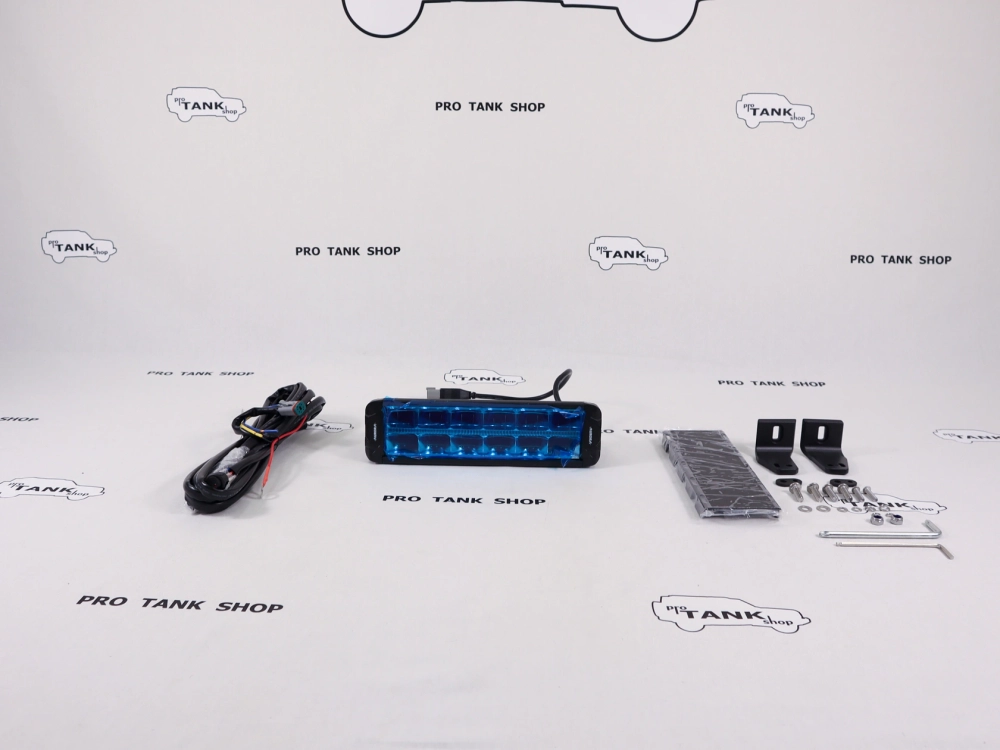 Балка AURORA ALO-P-D10-10-R14Y-AW 10″ 180W + ДХО белый/янтарный