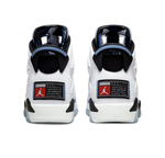 Женские кроссовки Air Jordan 6 retro "university blue" 384665-410