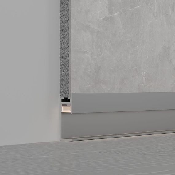 Профиль встраиваемый Arlight Plintus-H35-F-2000 Anod 046858