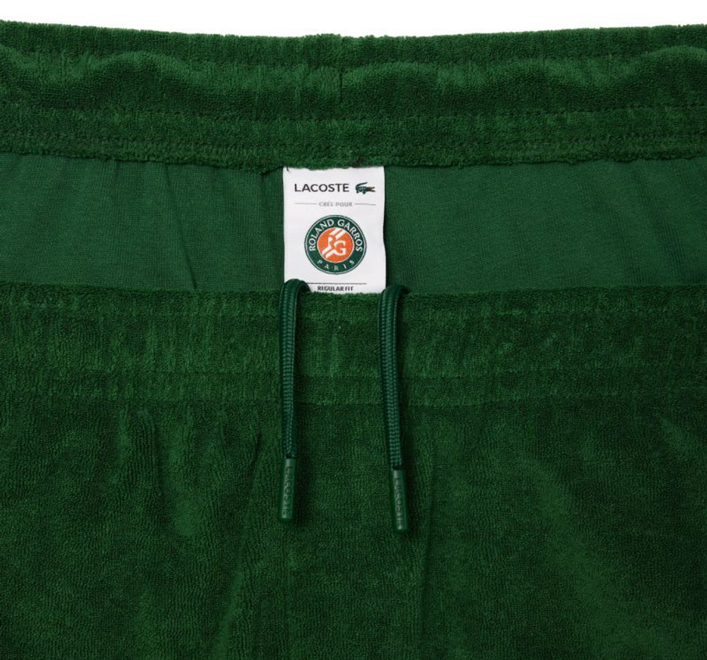 Мужские теннисные шорты Lacoste Roland Garros Edition Sportsuit Sport Tennis Shorts - pine green