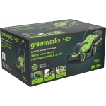 Аккумуляторная газонокосилка Greenworks GD40LM361K8 40В (1 x 8 Ач, ЗУ) нож 36 см, 2520807U8