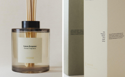 Zara Home Аромадиффузор Lemon Bergamot 500 мл, тростниковые палочки микадо, аромат свежий цитрусовый, Горчичный