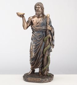 Veronese WS-1320 Статуэтка «Асклепий - бог медицины и врачевания»