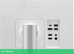 Монитор LG UltraFine 27UP850K-W черный (27UP850K-W)