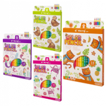 Карандаши цветные Yalong 18 цв., "Сказка" деревянные, трехгранные, заточенные, дизайн на корпусе, грифель 3.0 мм, картон. уп., европодвес