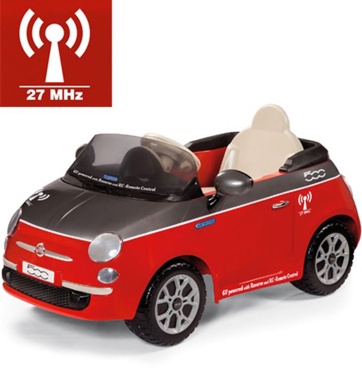 Электромобиль Peg Perego FIAT 500 ED1163 на радиоуправлении