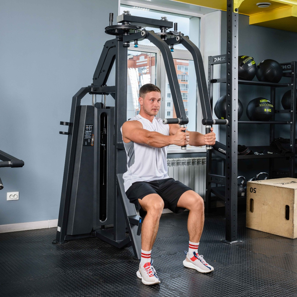 U3007C Баттерфляй - задние дельты. Стек 109 кг