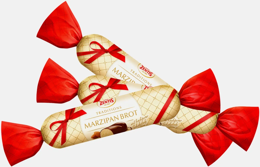 Буханка Марципановая в шоколаде Zentis 100г