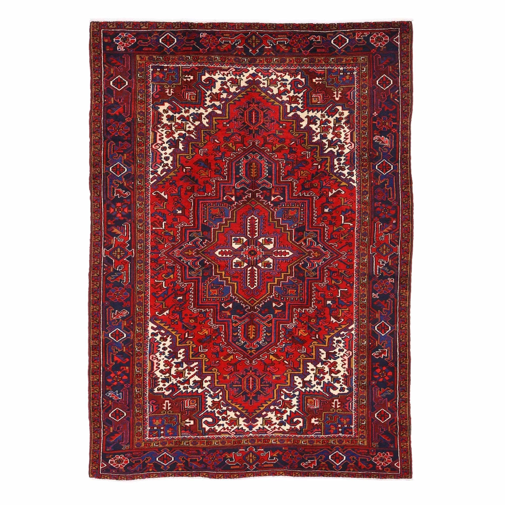 Персидский ковер ручной работы Heriz (282 × 202 см) 220210176 Иран