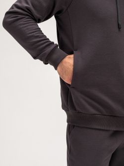 Костюм мужской спортивный теплый. Графит