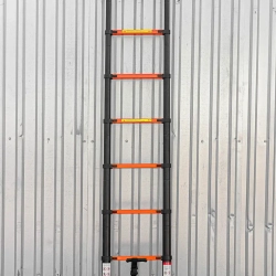 Лестница телескопическая алюм. бытовая 2.6м (9 ступ.) ISMA ISMA-UP260