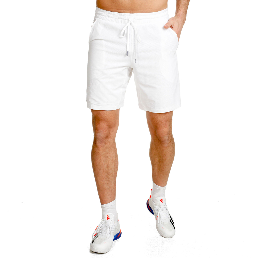 Мужские теннисные шорты adidas Ergo 9in Shorts Men - White
