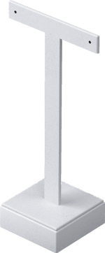 Подставка для серег/ушки/2 отверстия/квадратное основание/Н-125 мм.