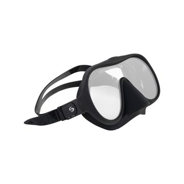 Маска Scorpena N4 безрамочная черный