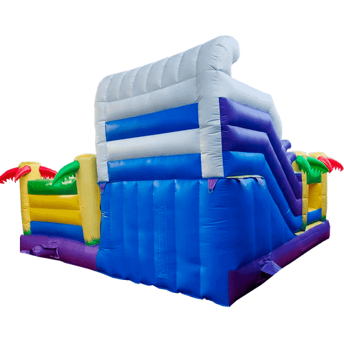 Коммерческий батут "Белый клык 2", размер 6*5*4 м