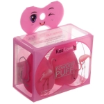 Спонжи для макияжа 2шт «KALISTO», цвет розовый, 6,5*8,5см