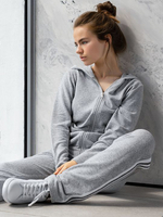 Женская кофта–худи на молнии