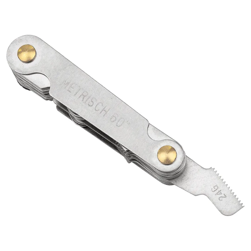 Резьбомер метрический и дюймовый 25 пр Rock FORCE RF-29984  RF-29984